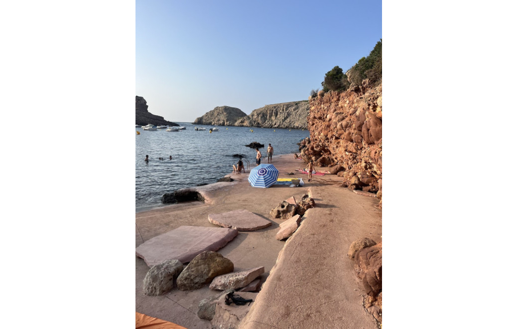 Cala Morell north-coast cove, Menorca