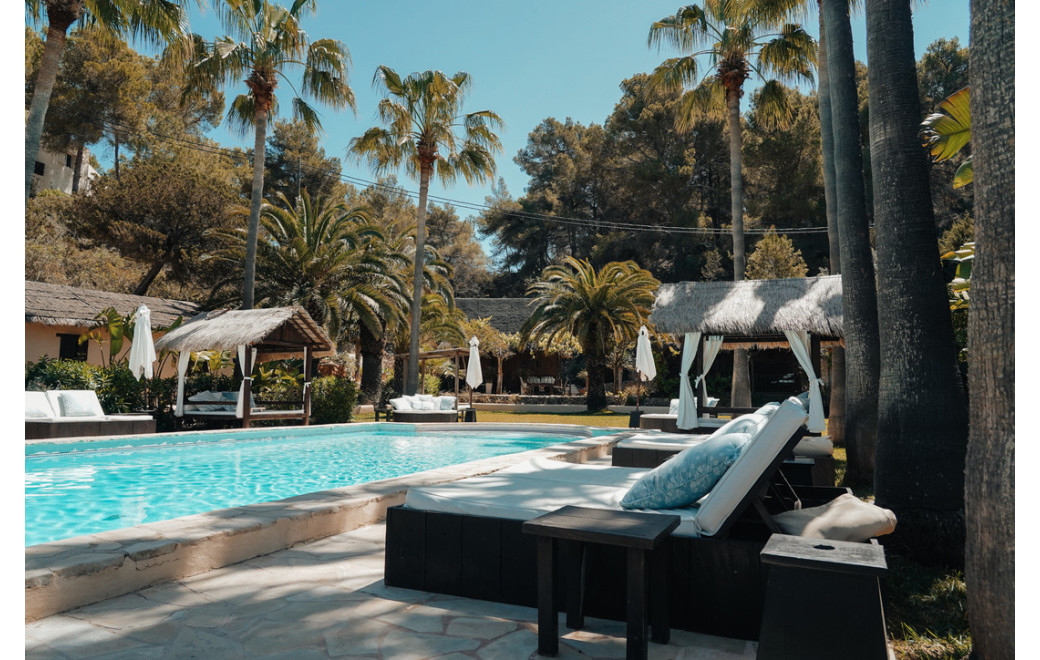 Balearic retreat villa with pool and gym