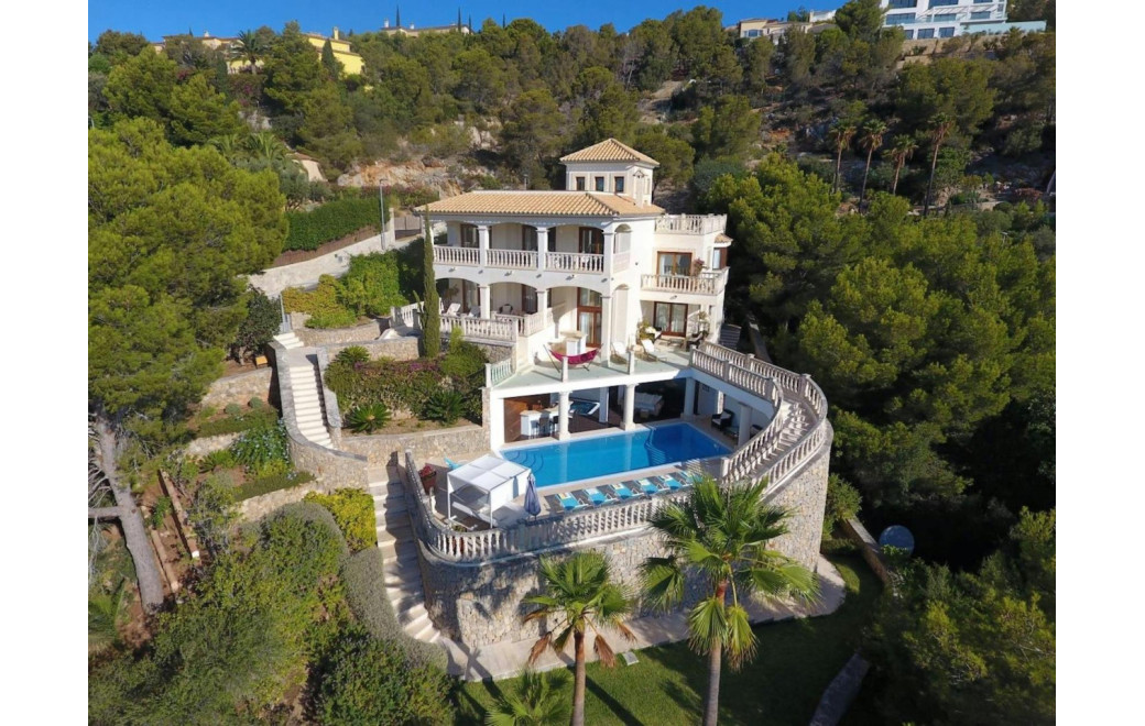 Villa Valentina — architectural cliffside villa above Port d'Andratx