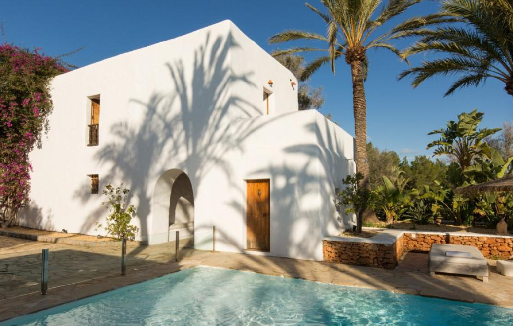 Pool villa shoot location, Ibiza